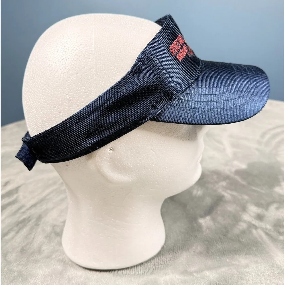 Docs Sports Bar Rock and Roll Visor Hat Snapback Navy Corduroy